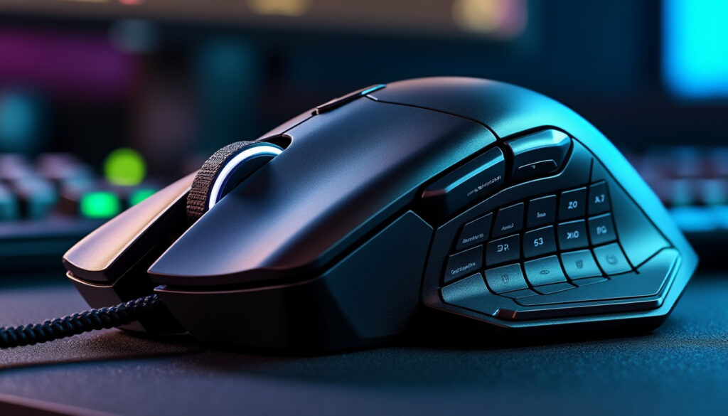 découvrez la souris gaming logitech g600, spécialement conçue pour mmo avec 20 boutons programmables et précision laser pour des performances optimales en jeu.