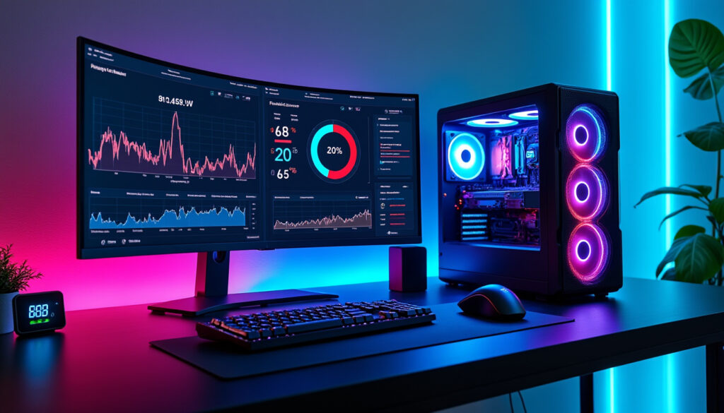 découvrez la consommation électrique d’un pc gamer avec des chiffres précis et une analyse détaillée des coûts pour mieux gérer votre budget énergie.