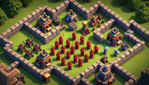 découvrez les meilleures compositions et stratégies de hdv 10 dans clash of clans pour optimiser vos attaques avec les troupes les plus efficaces.