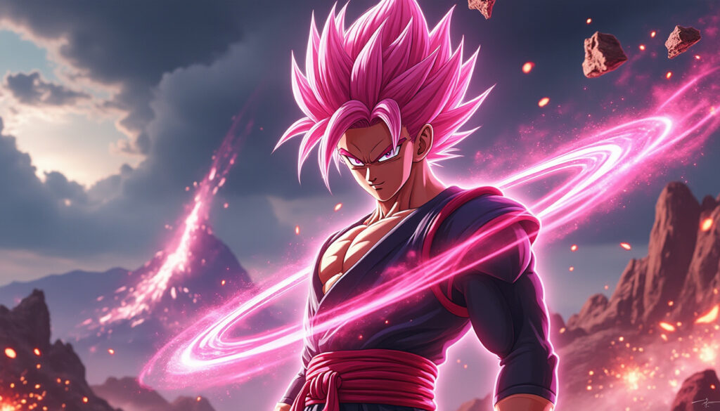 découvrez l’origine du super saiyan rosé dans dragon ball, ses pouvoirs et ses évolutions liées à goku black.